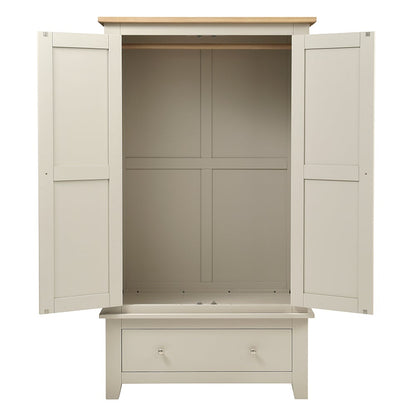 Limestone Double Wardrobe
