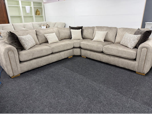 Stone 2 On 2 Corner Sofa