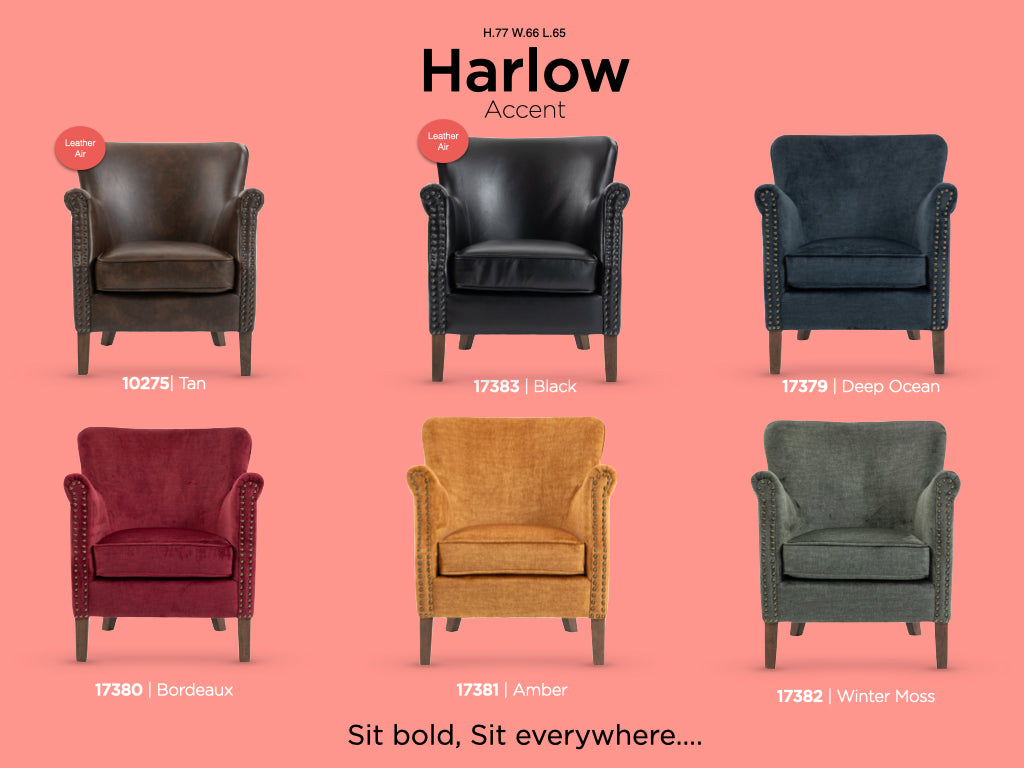Harlow Armchair (Various Colours)