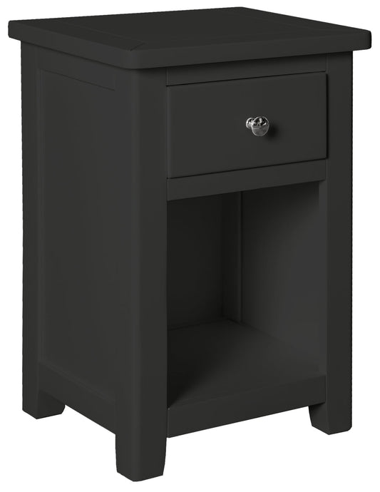 Charcoal 1 Drawer Nightstands (Pair)