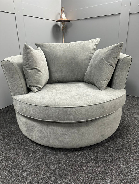 Grey Swivel Chair