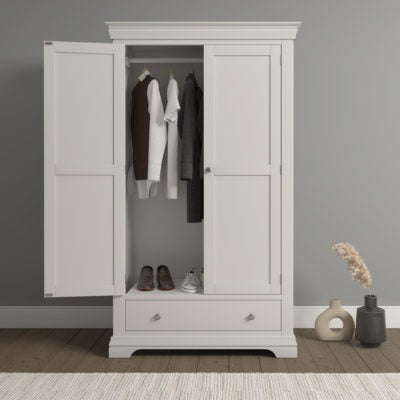 Bordeaux 2 Door Wardrobe