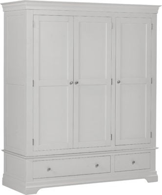 Bordeaux Triple 3 Door Wardrobe