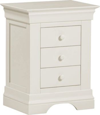 Bordeaux 3 Drawer Bedside