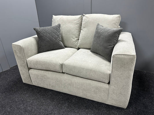 Petite Grey 2 x 2 Seater Sofa Set