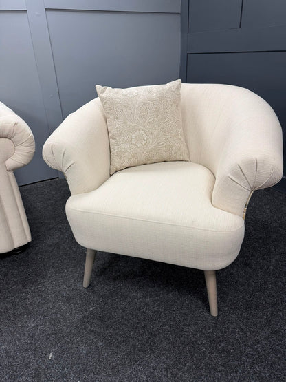 Cream Accent Chair