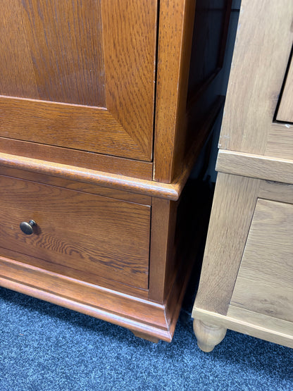 Dark Oak Double Wardrobe