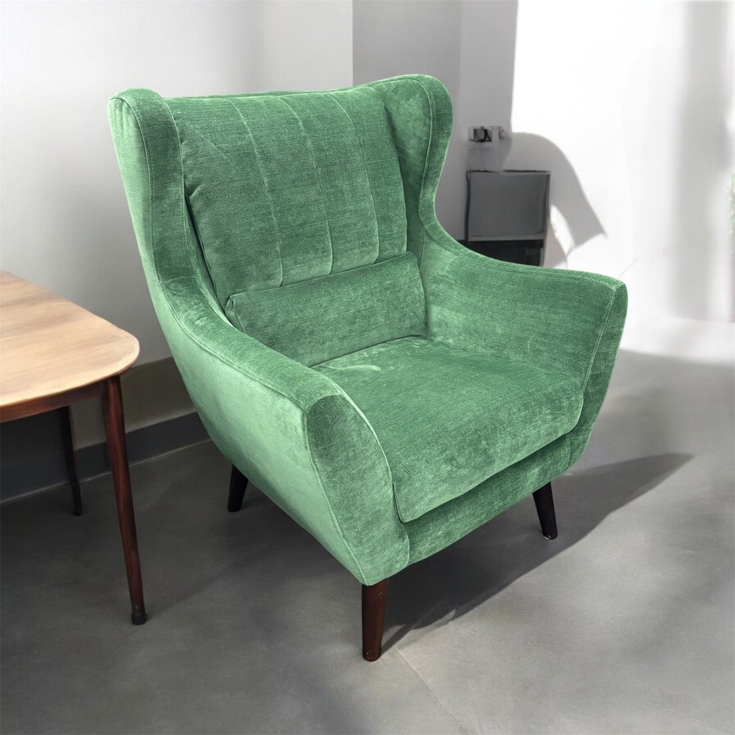 Green 3 Seater & Chair Set