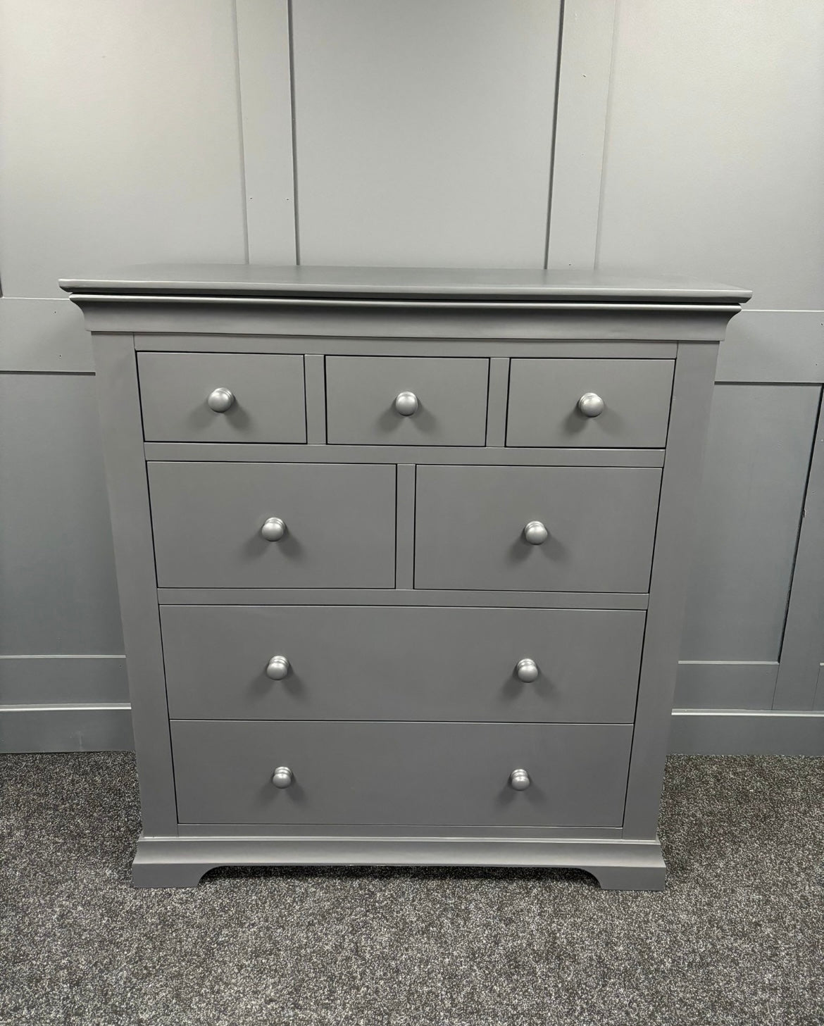 Charcoal 7 Drawer Chest Of Drawers For The Home Interiors