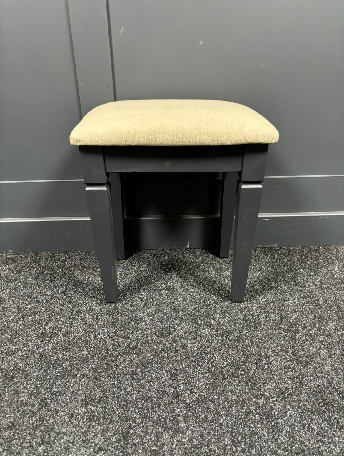 Charcoal Dressing Table Stool For The Home Interiors