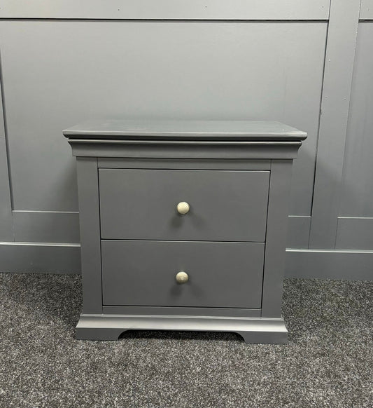 Charcoal Jumbo Bedside Table For The Home Interiors