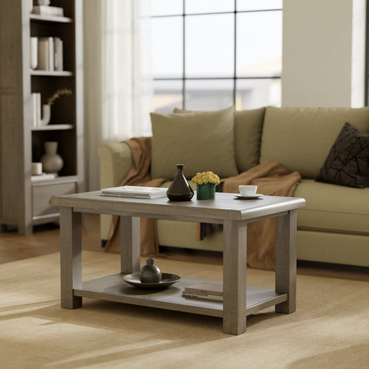 Sartene Coffee Table with Shelf