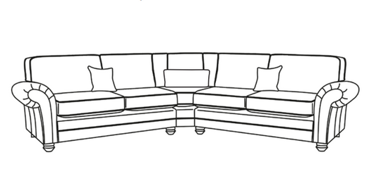 Cotswold 2 on 2 Corner Sofa