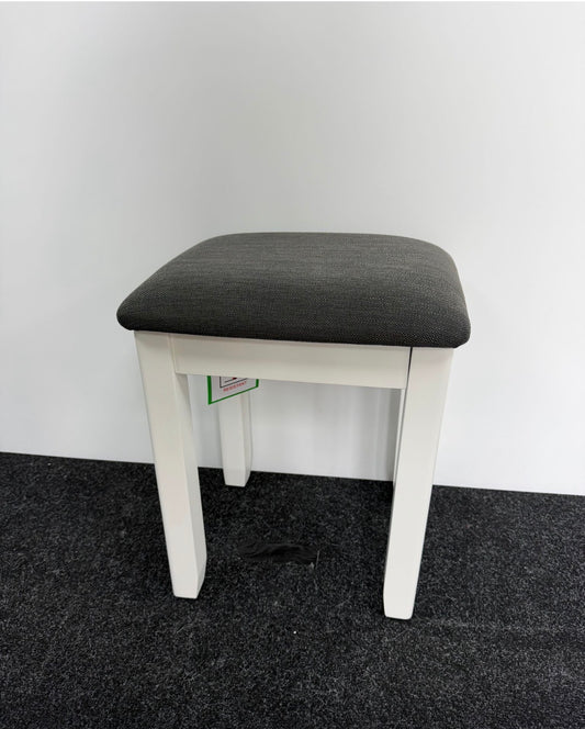 White Dressing Table Stool
