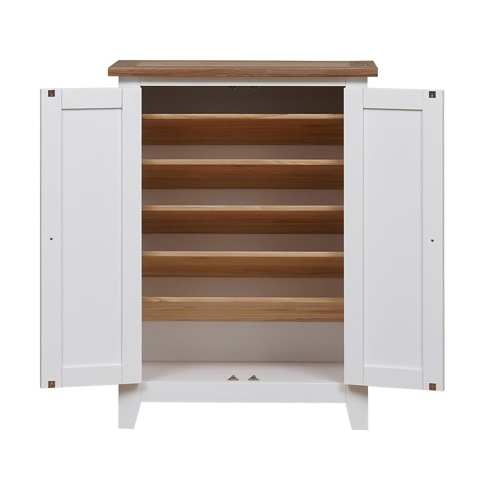 Pure White Hallway Cupboard
