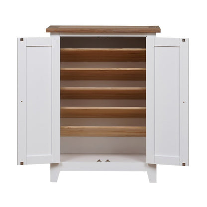 Pure White Hallway Cupboard
