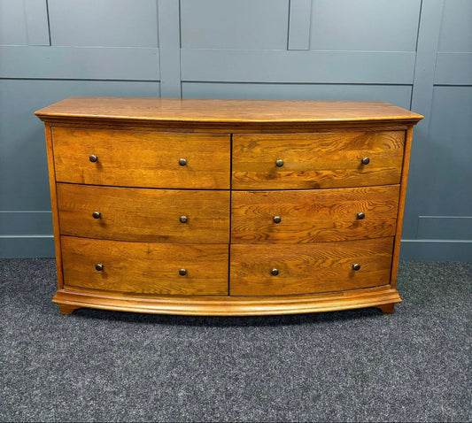 Dark Oak 6 Drawer Chest Of Drawers For The Home Interiors