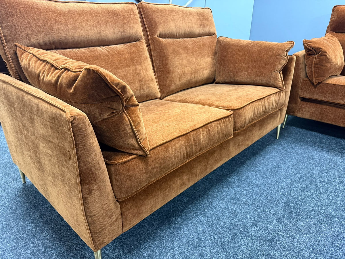 Rust Grand Sofa & Large Sofa Set