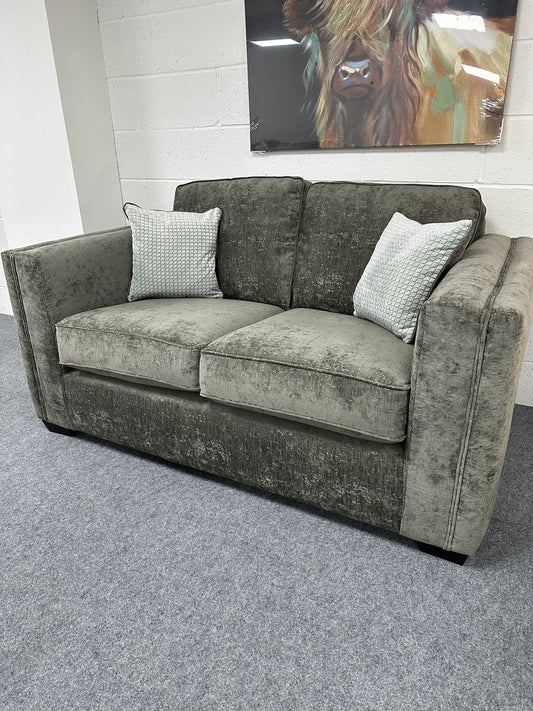 Grey 2 Seater Sofa (Ex Display)
