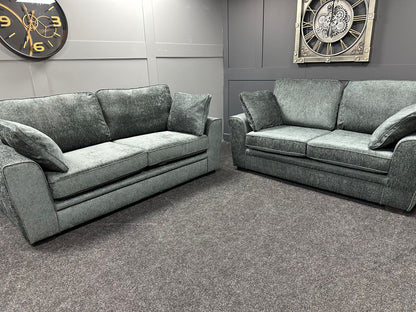 Charcoal 3 & 2 Seater Sofa Set