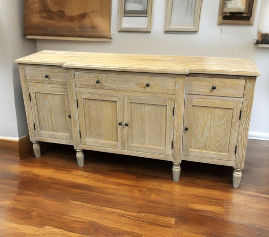 Limewash Oak Extra Large Sideboard