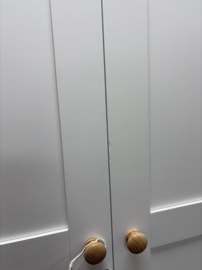 Pure White Double Wardrobe