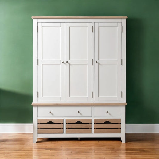Pure White Triple Larder