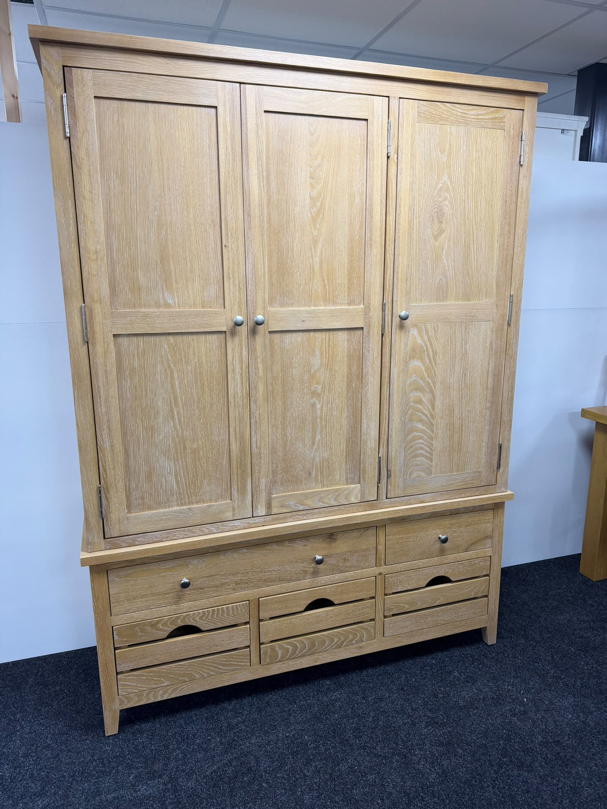 Oak Triple Larder