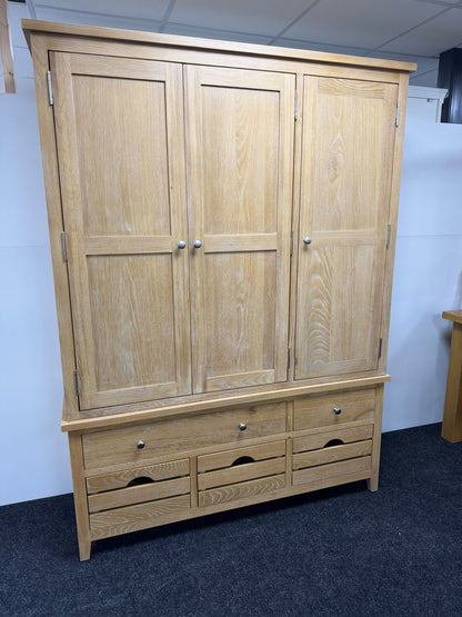Oak Triple Larder