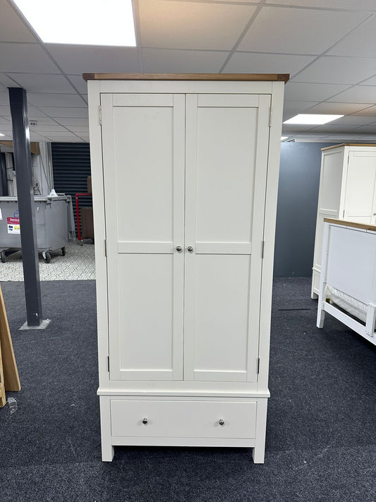 Classic Cream Double Wardrobe