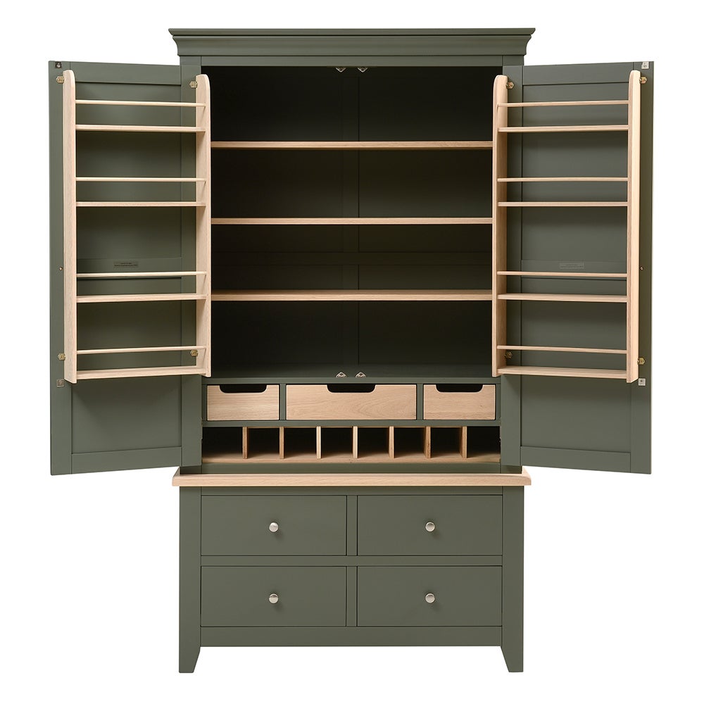 Forest Green Double Larder