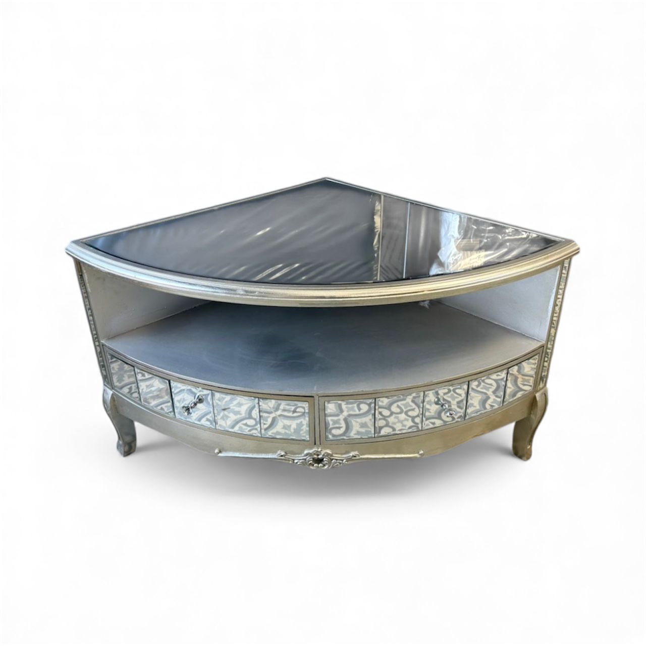Glass Corner Unit
