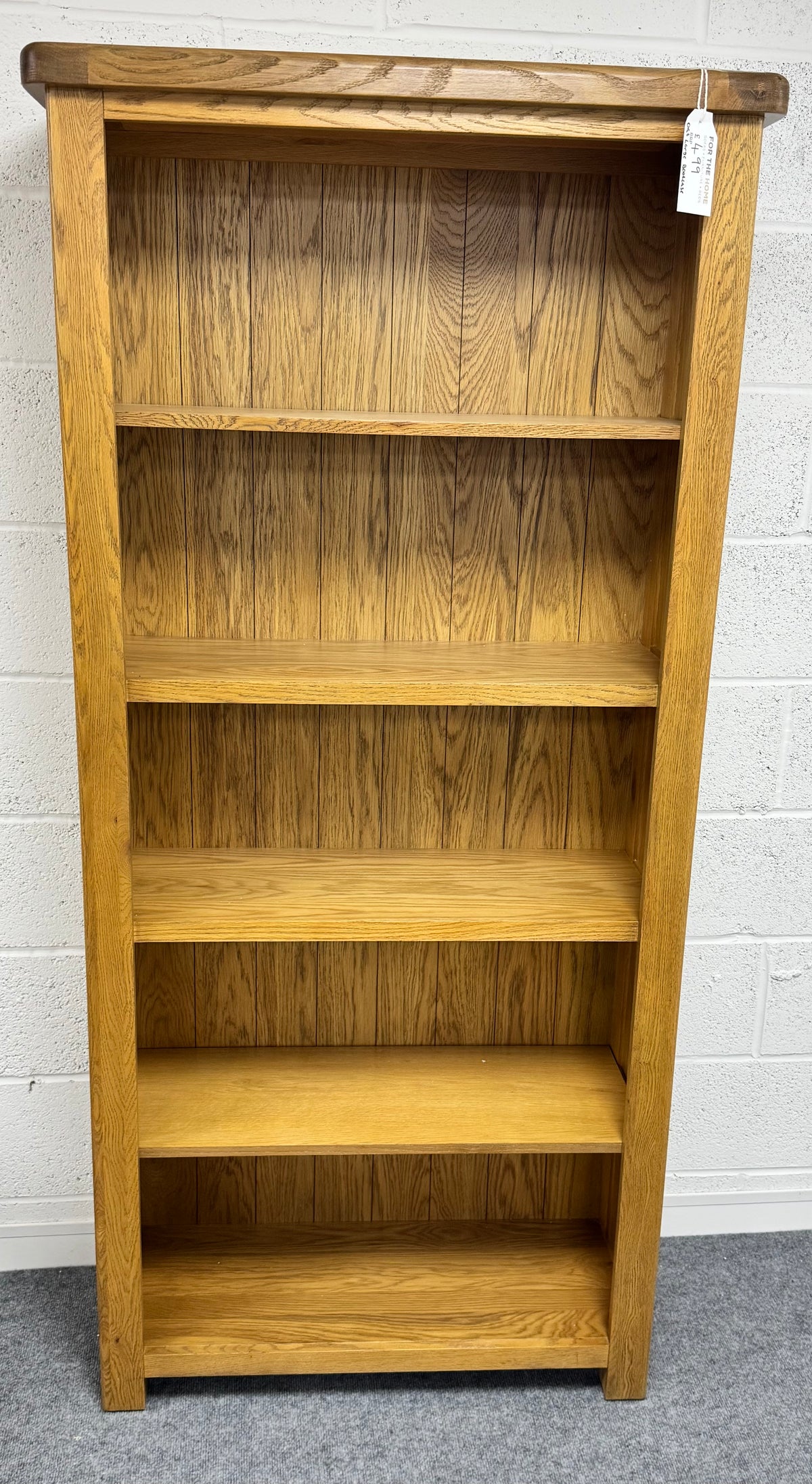 Oak Large Bookcase