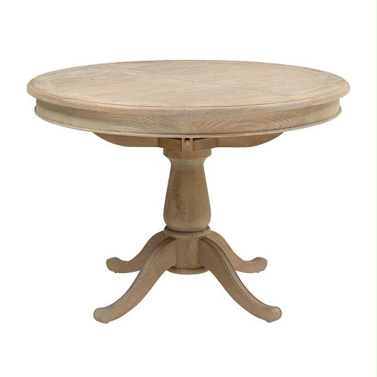 Oak Round Extending Dining Table