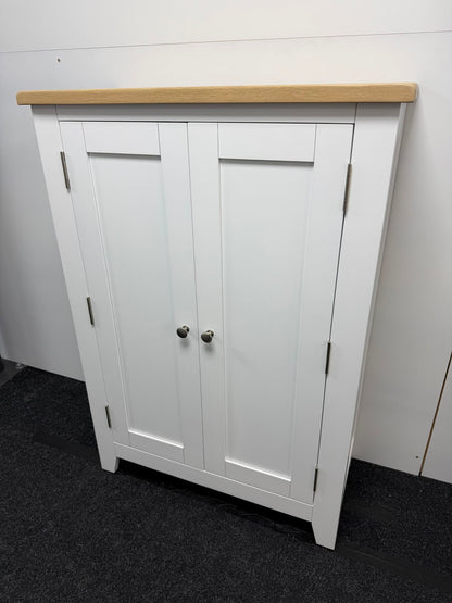 Pure White Hallway Cupboard