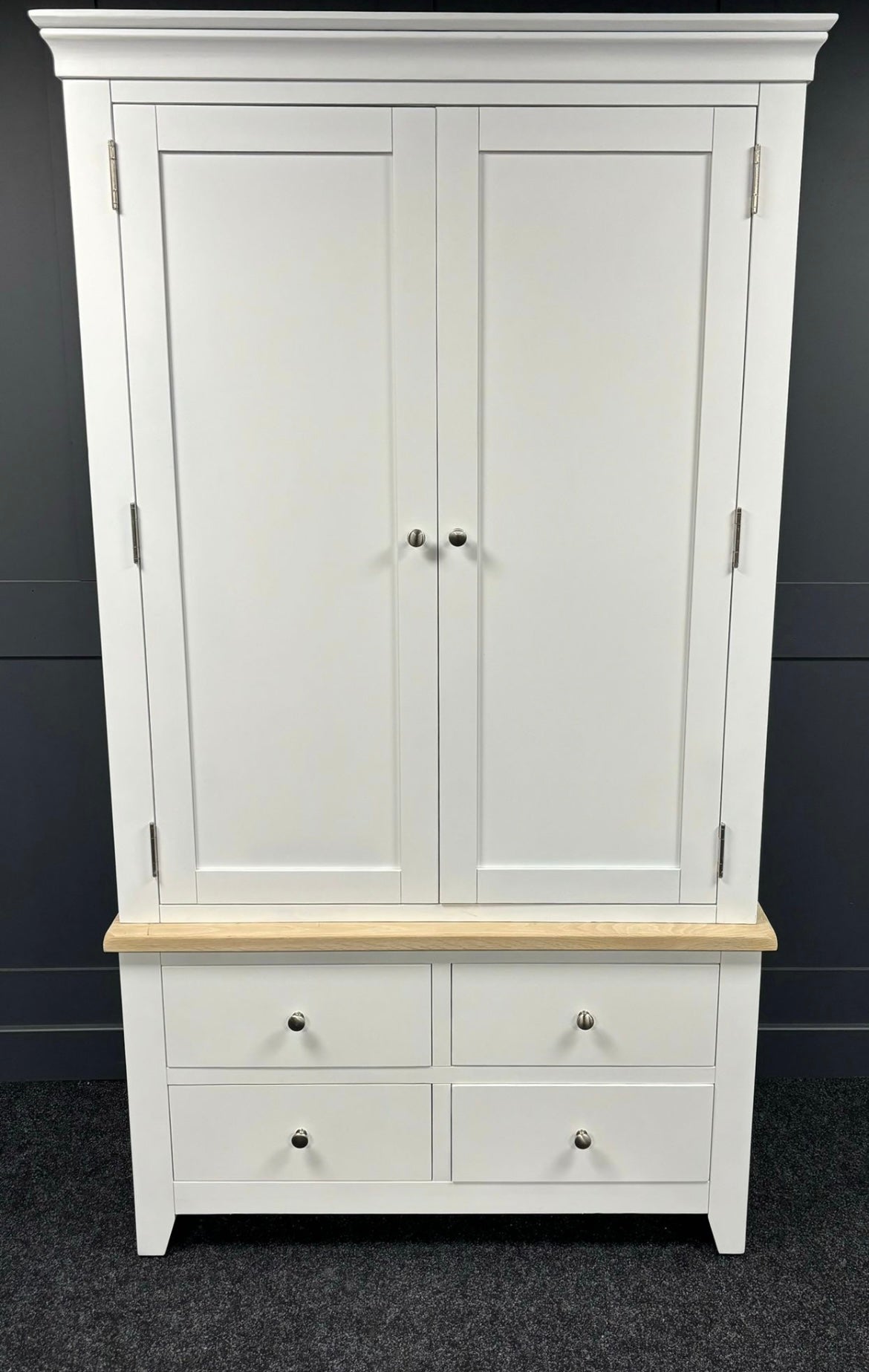 White Double Larder