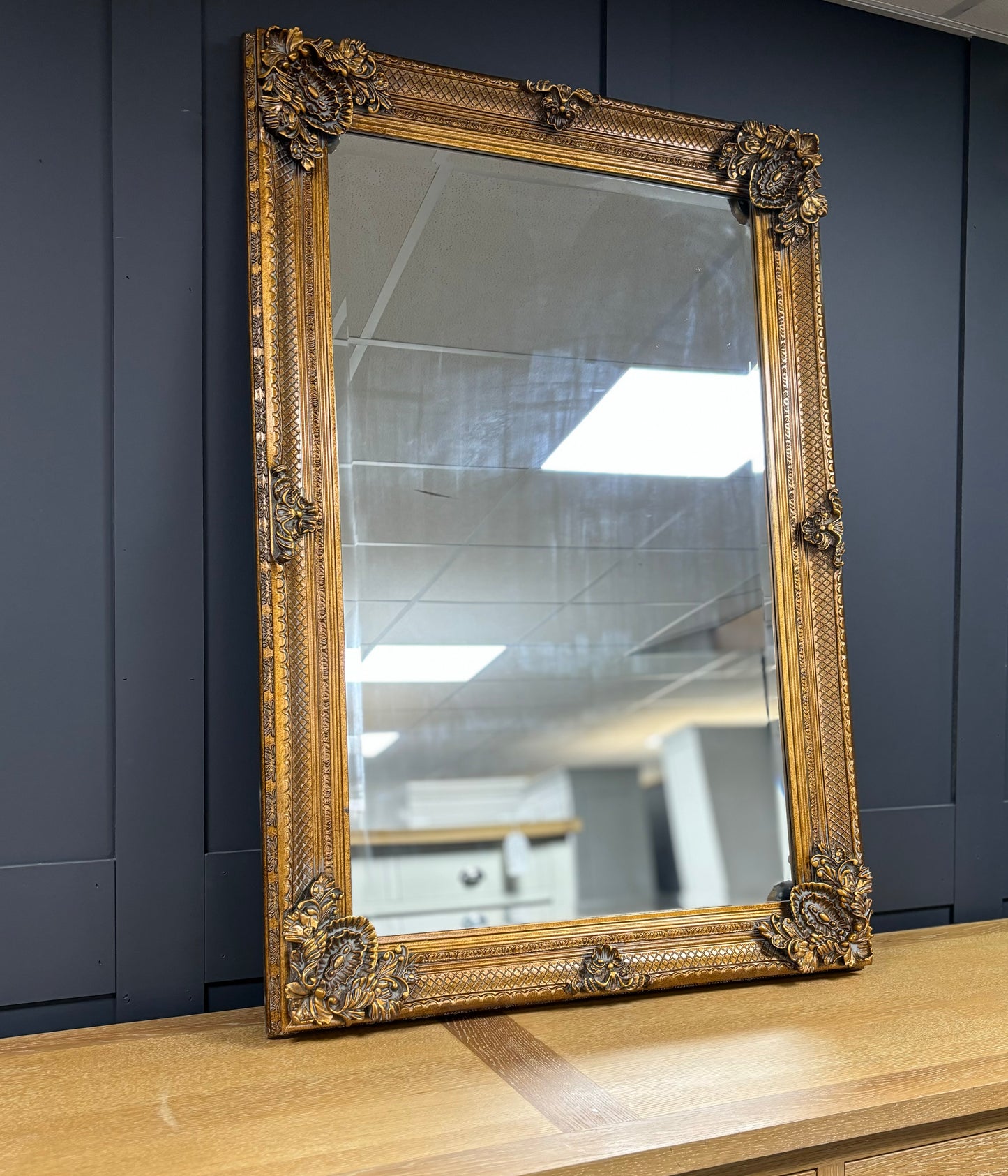 Gold Detailed Wall Mirror