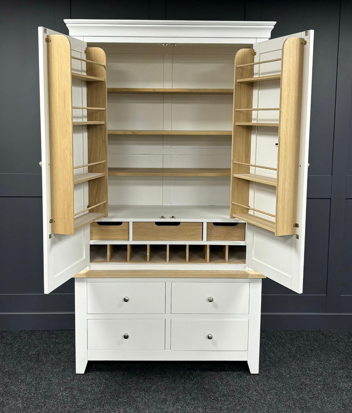 White Double Larder