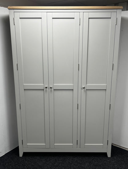 Dove Grey 3 Door Hallway Cupboard