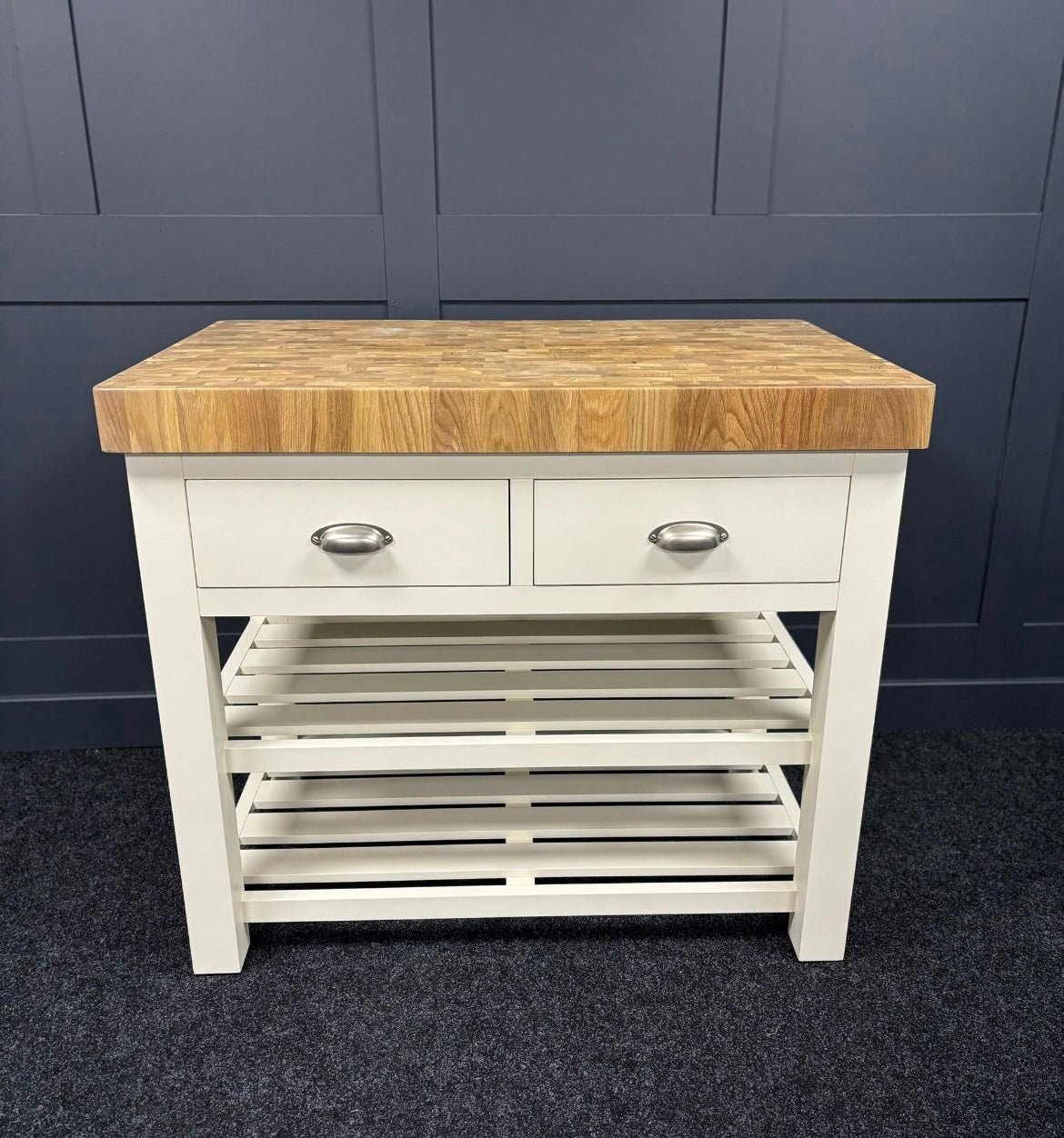Cream Butchers Block