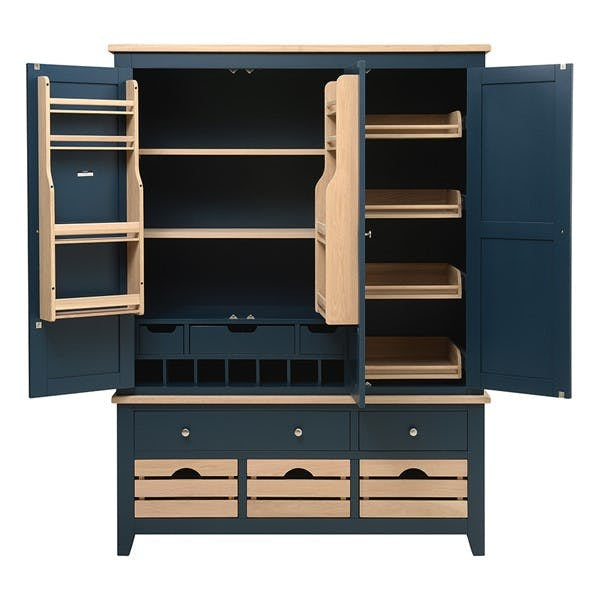 Midnight Blue Triple Larder