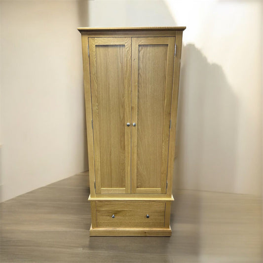 Oak 2 Door Wardrobe