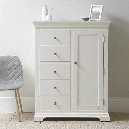 White Combi Wardrobe