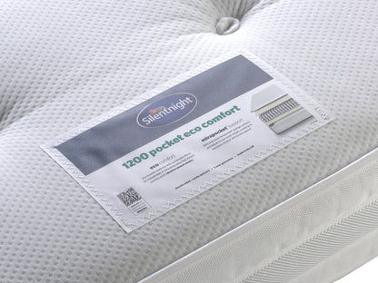 5ft Silentnight 1200 Pocket Eco Comfort Clearance Mattress (King)