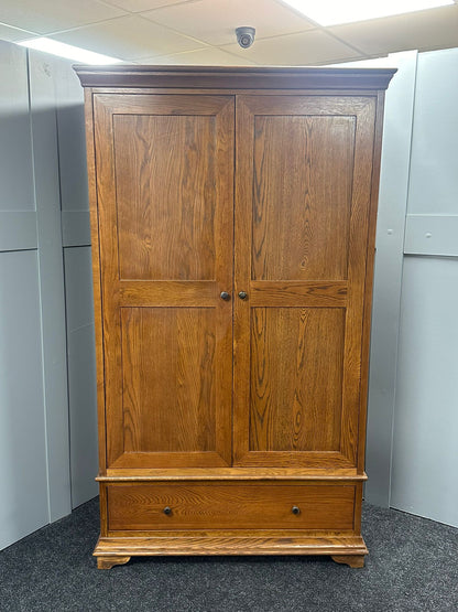Dark Oak Double Wardrobe
