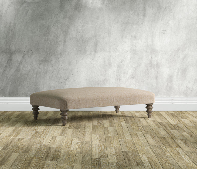 Jacaranda Collection - Curved Plain Footstool For The Home Interiors