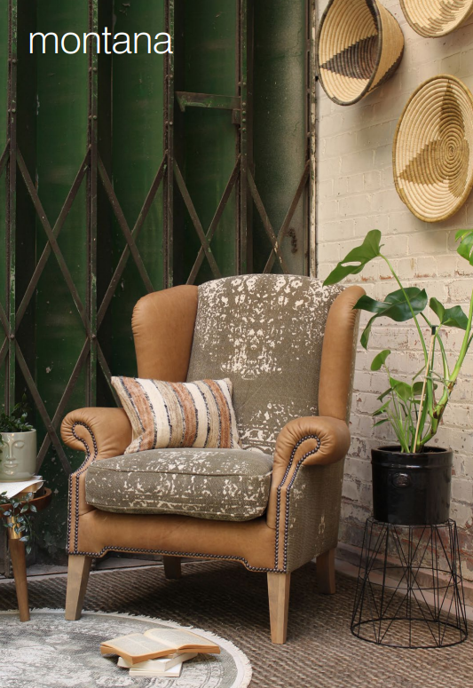 Montana Collection - Wing Chair For The Home Interiors