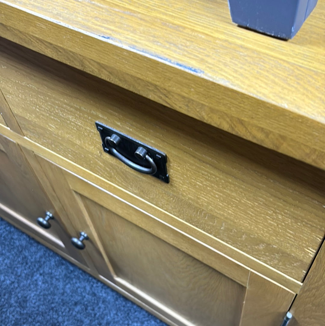 Oak 2 Door Sideboard For The Home Interiors