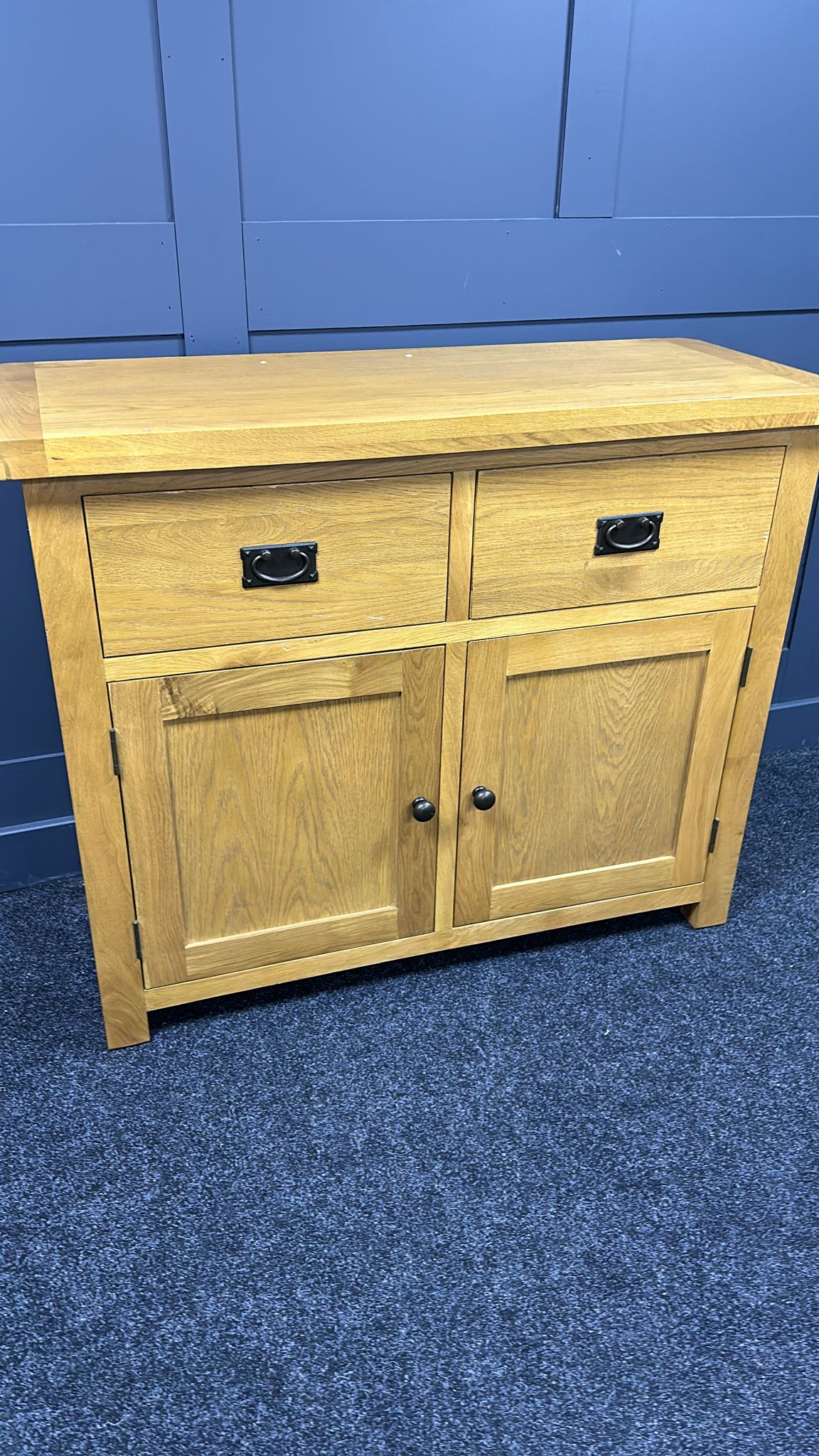 Oak 2 Door Sideboard For The Home Interiors