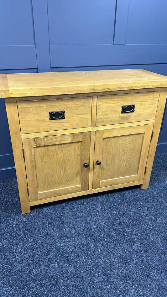 Oak 2 Door Sideboard For The Home Interiors